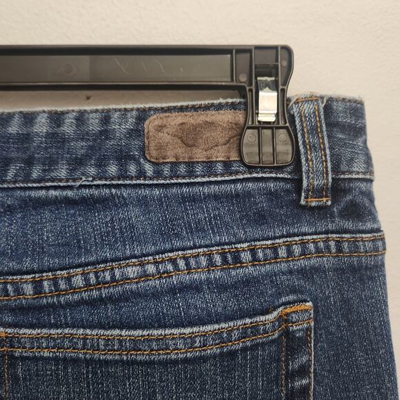 Harley Davidson Jeans Size 12 Mid Rise Boot Med Wash - Picture 9 of 15